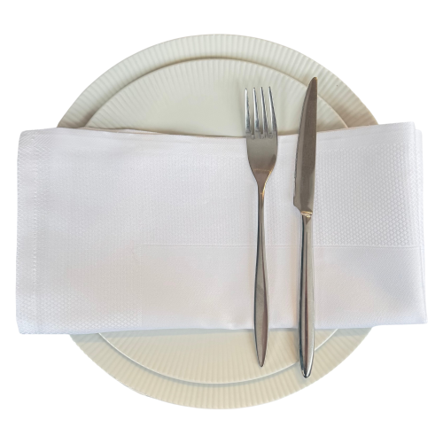 Serviette Blanche Coton 58 x 58 cm